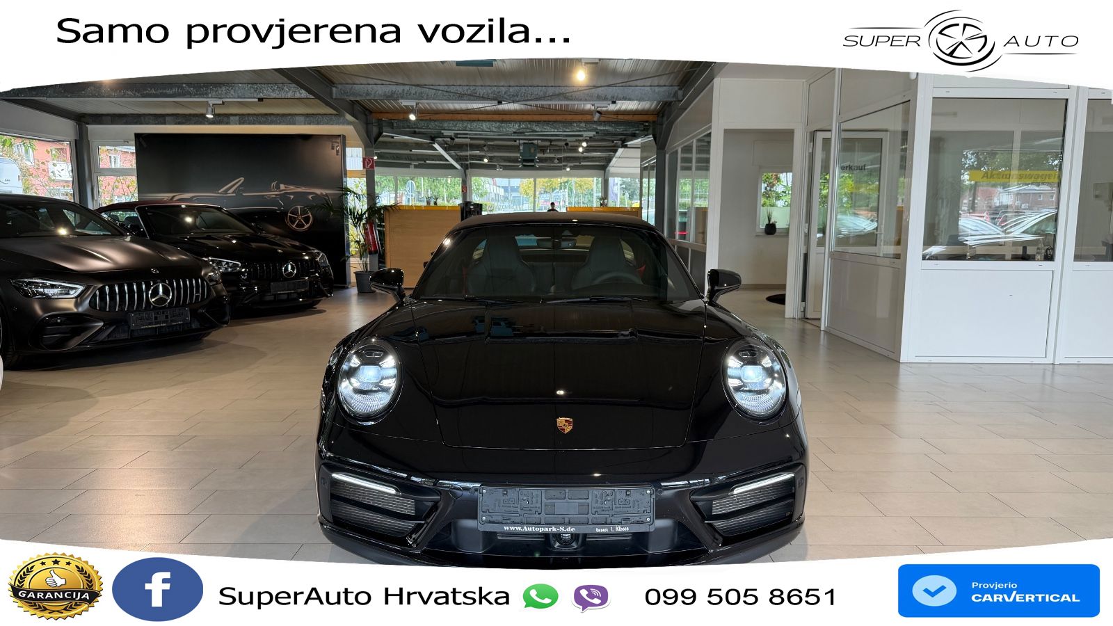 Porsche 911 Targa 4 GTS 3.0 (480 KS) PDK MATRIX+GR SJED+KAM