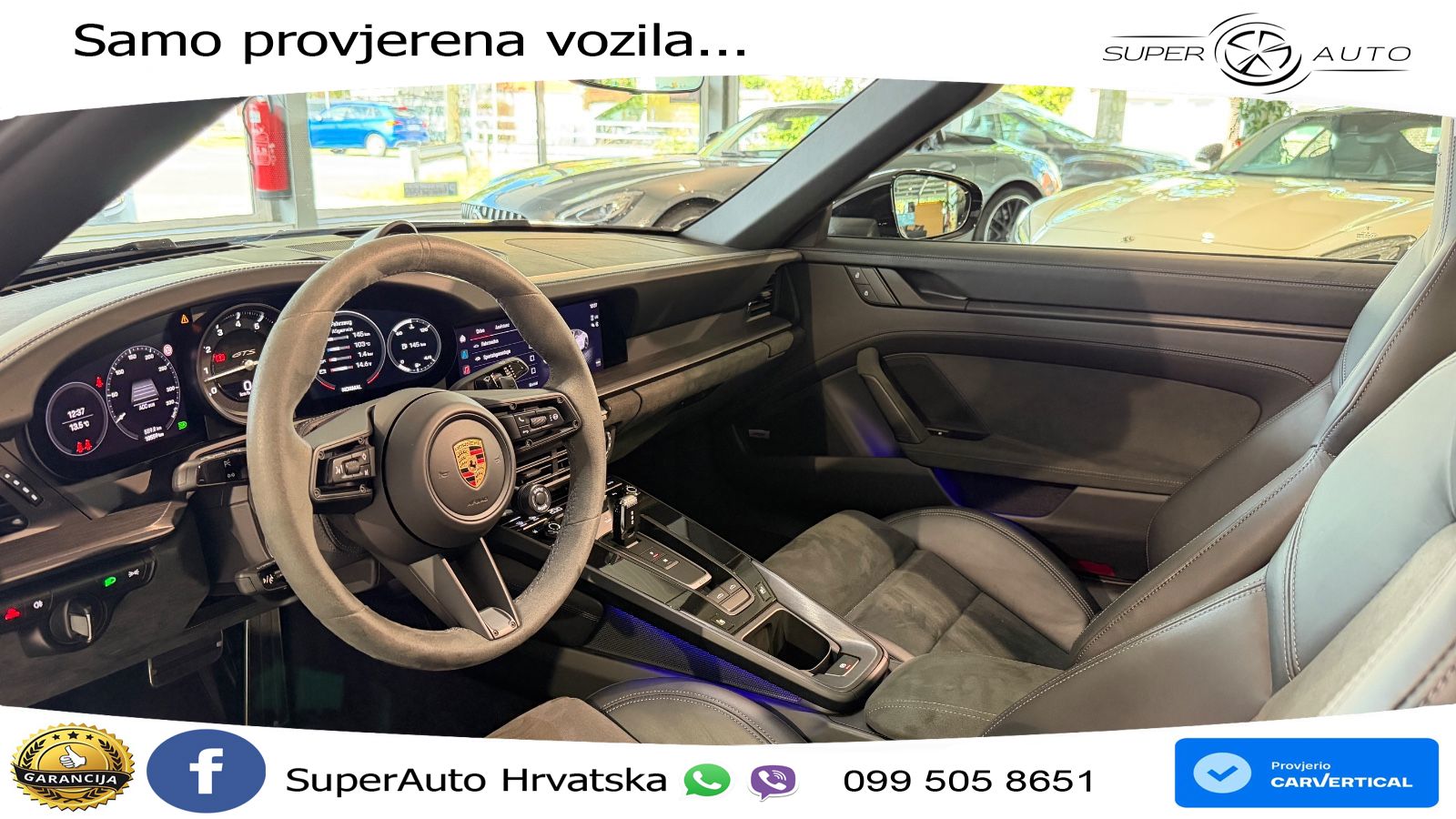 Porsche 911 Targa 4 GTS 3.0 (480 KS) PDK MATRIX+GR SJED+KAM