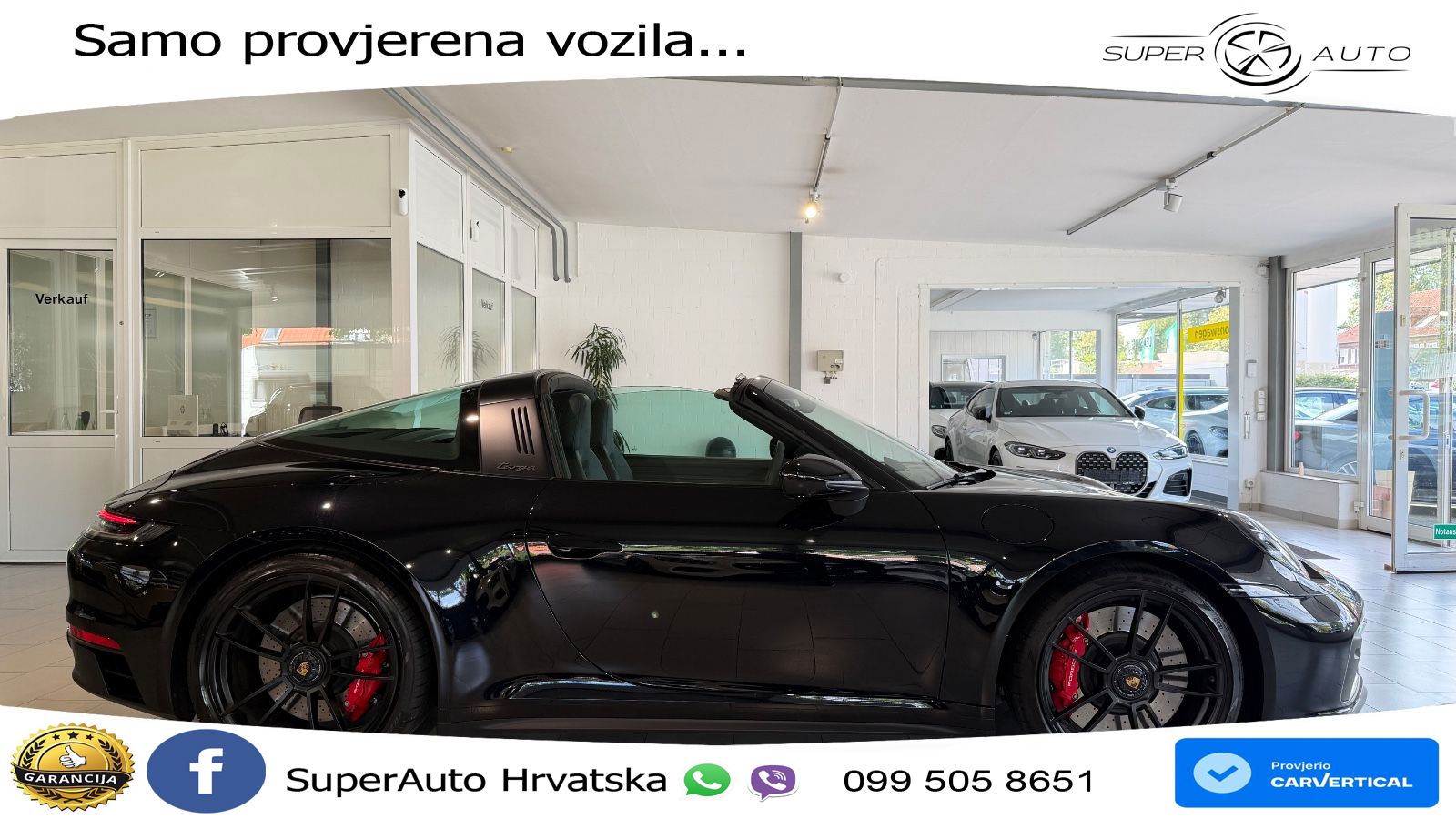 Porsche 911 Targa 4 GTS 3.0 (480 KS) PDK MATRIX+GR SJED+KAM