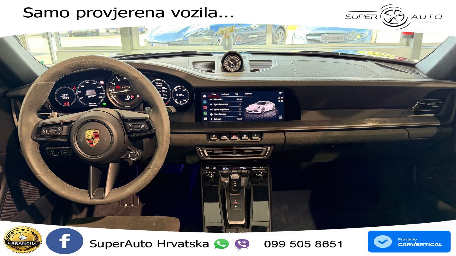 Porsche 911 Targa 4 GTS 3.0 (480 KS) PDK MATRIX+GR SJED+KAM