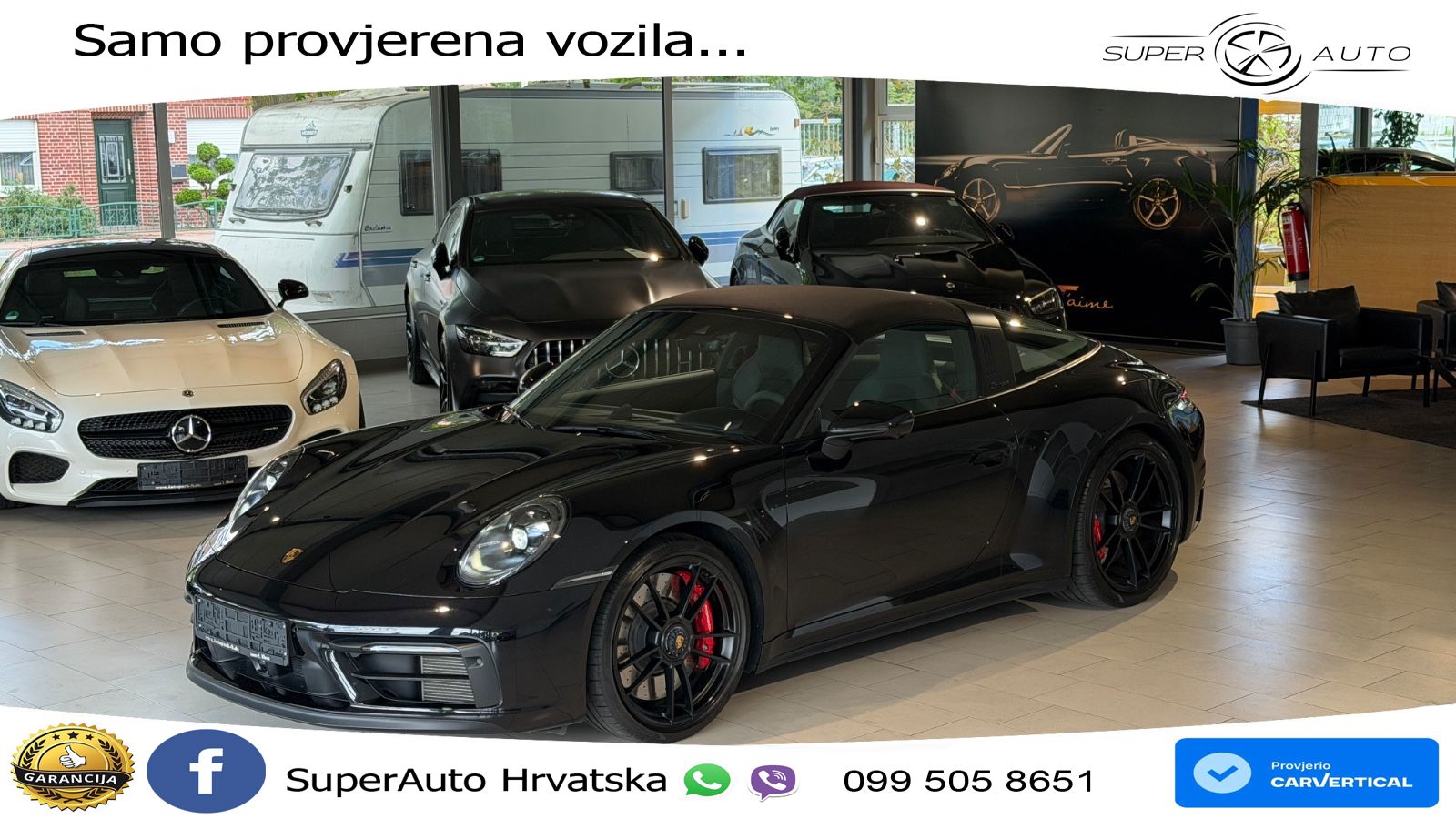 Porsche 911 Targa 4 GTS 3.0 (480 KS) PDK MATRIX+GR SJED+KAM