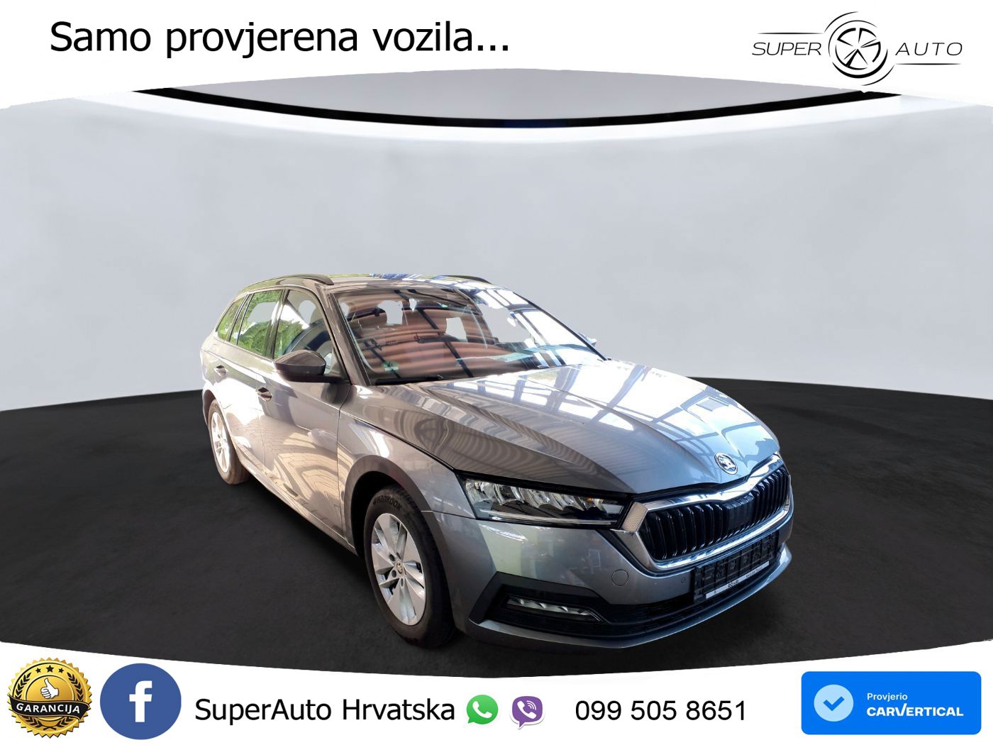 Škoda Octavia Combi 2.0 TDI (150 KS) DSG LED+GR SJED+ACC