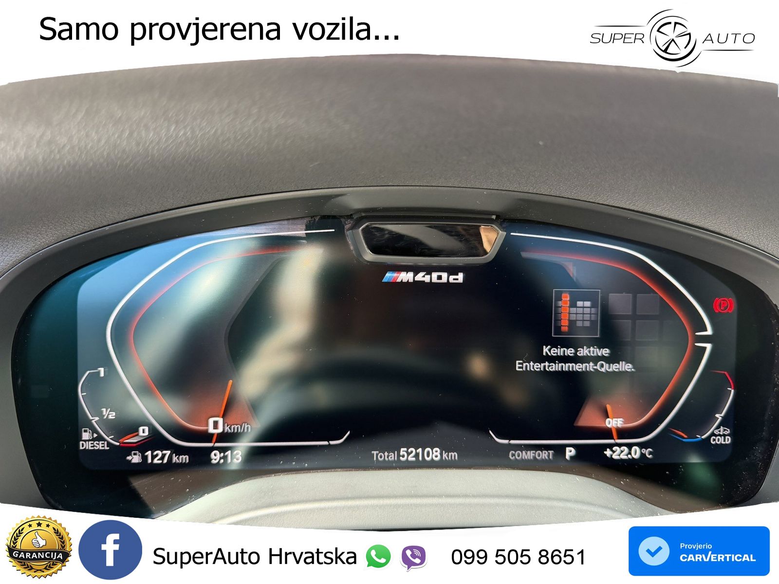 BMW X3 M40d xDrive Steptronic M Sport ACC+HEAD+GR SJED+360+PANO