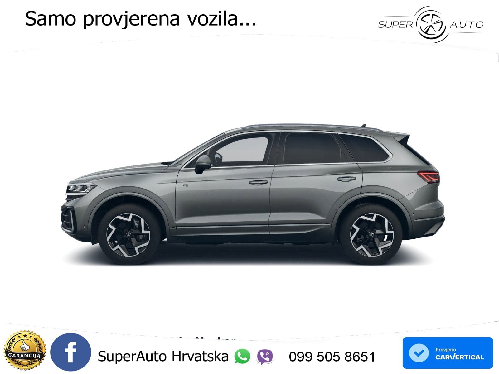 Volkswagen Touareg 3.0 V6 TDI (231 KS) 4MOTION Tiptronic R-Line ZRAČNI+ACC+4xGR SJED+KAM