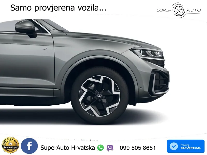 Volkswagen Touareg 3.0 V6 TDI (231 KS) 4MOTION Tiptronic R-Line ZRAČNI+ACC+4xGR SJED+KAM