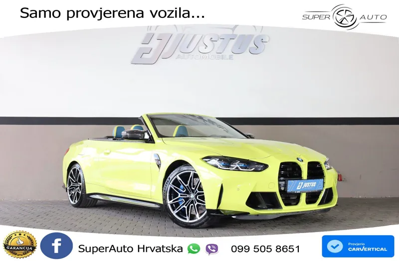 BMW M4 Convertible Competition 3.0 (510 KS) xDrive Steptronic