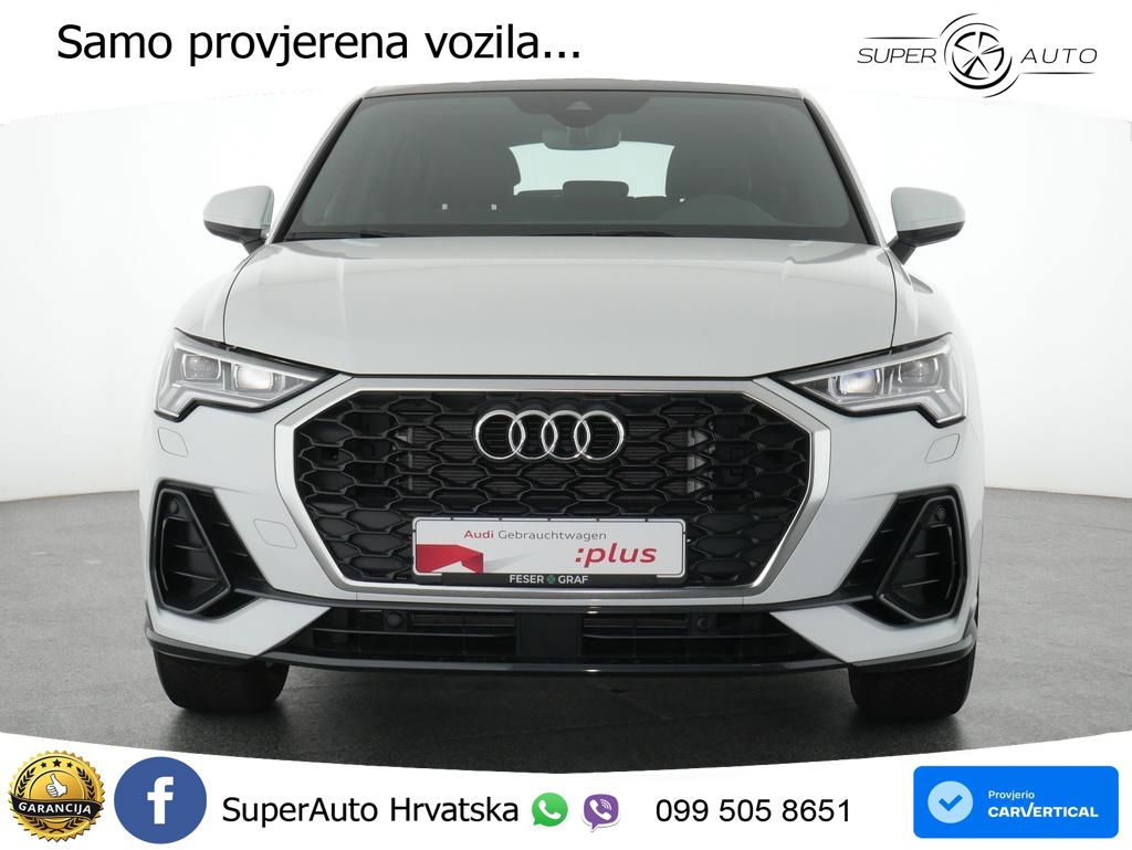 Audi Q3 Sportback 45 TFSIe (245 KS) S tronic LED+ACC