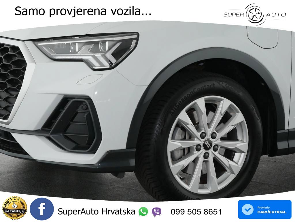 Audi Q3 Sportback 45 TFSIe (245 KS) S tronic LED+ACC