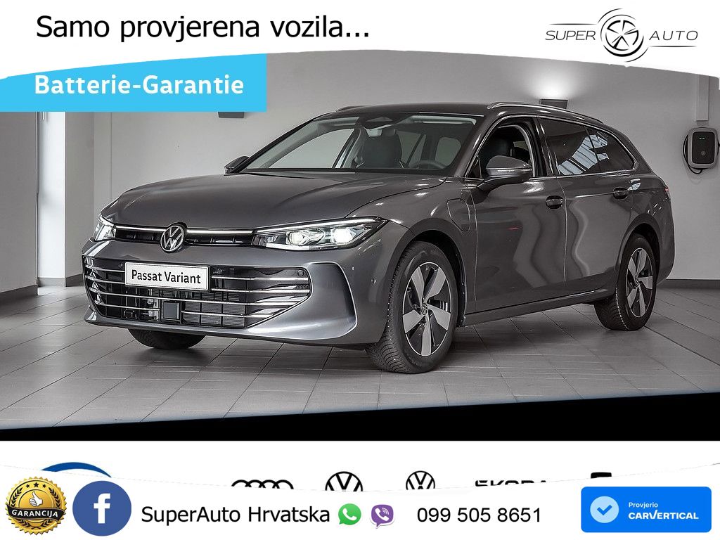 Volkswagen Passat Variant 1.5 TSI (204 KS) eHybrid DSG Elegance LED+GR SJED+ACC