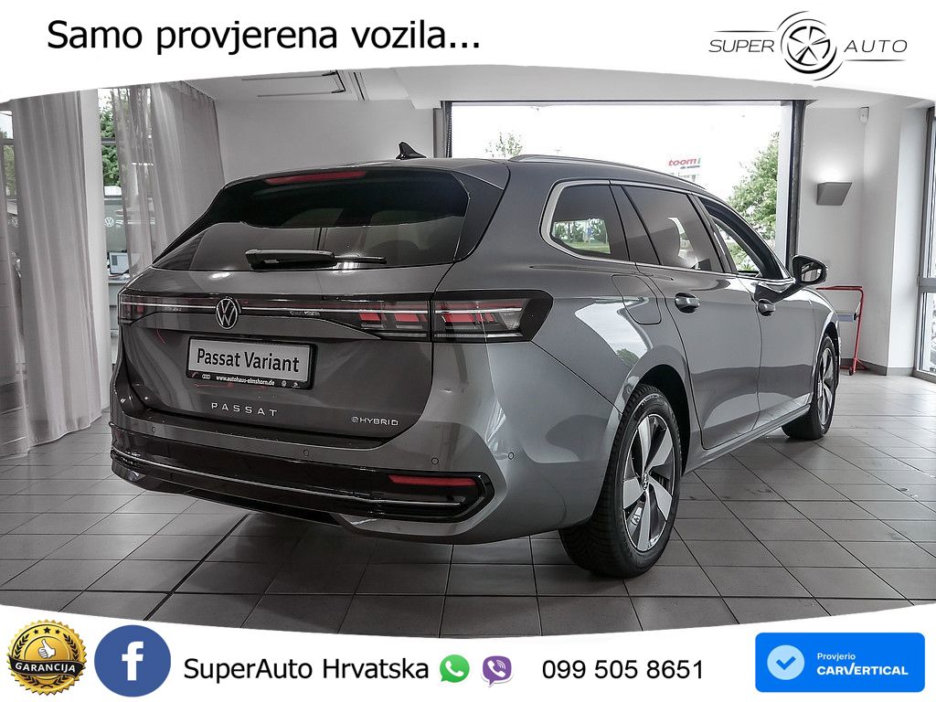 Volkswagen Passat Variant 1.5 TSI (204 KS) eHybrid DSG Elegance LED+GR SJED+ACC