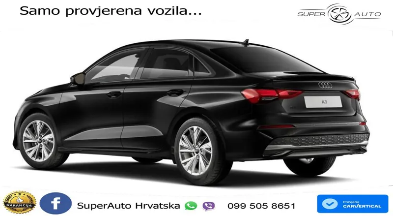 Audi A3 Limuzina 30 TFSI (116 KS) S tronic advanced