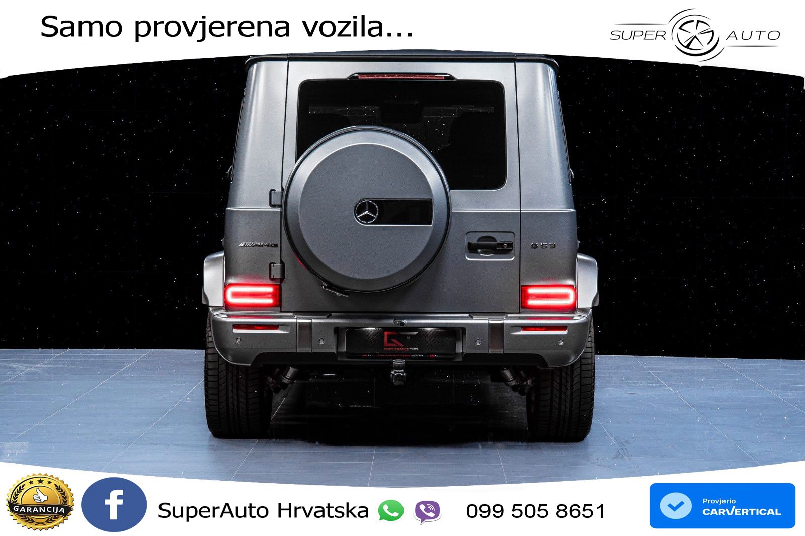 Mercedes AMG G 63 Long V8 (585 KS) 4MATIC 9G-TRONIC AMG SPEEDSHIFT TCT Superior LED+GR SJED+ACC