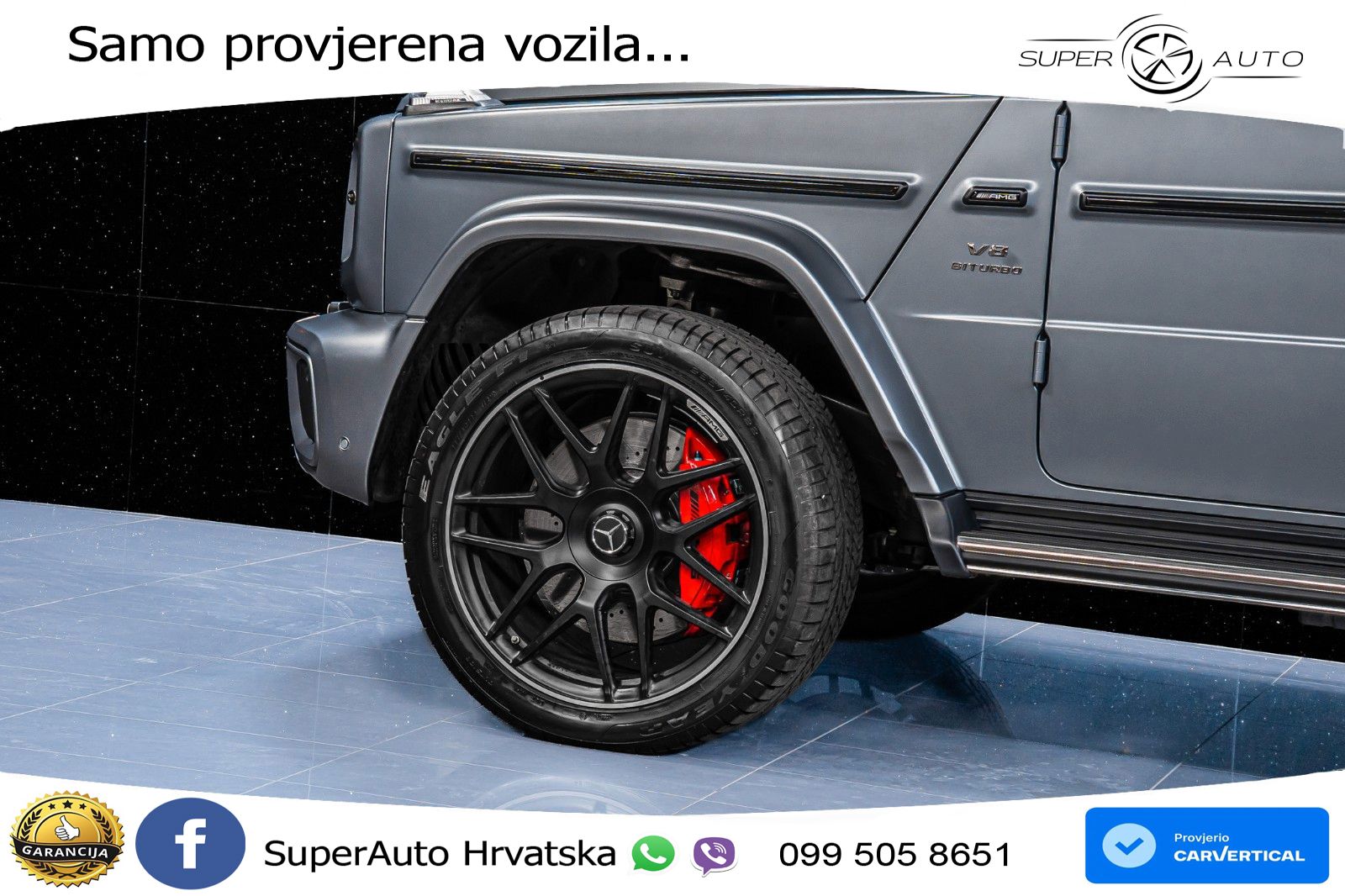 Mercedes AMG G 63 Long V8 (585 KS) 4MATIC 9G-TRONIC AMG SPEEDSHIFT TCT Superior LED+GR SJED+ACC