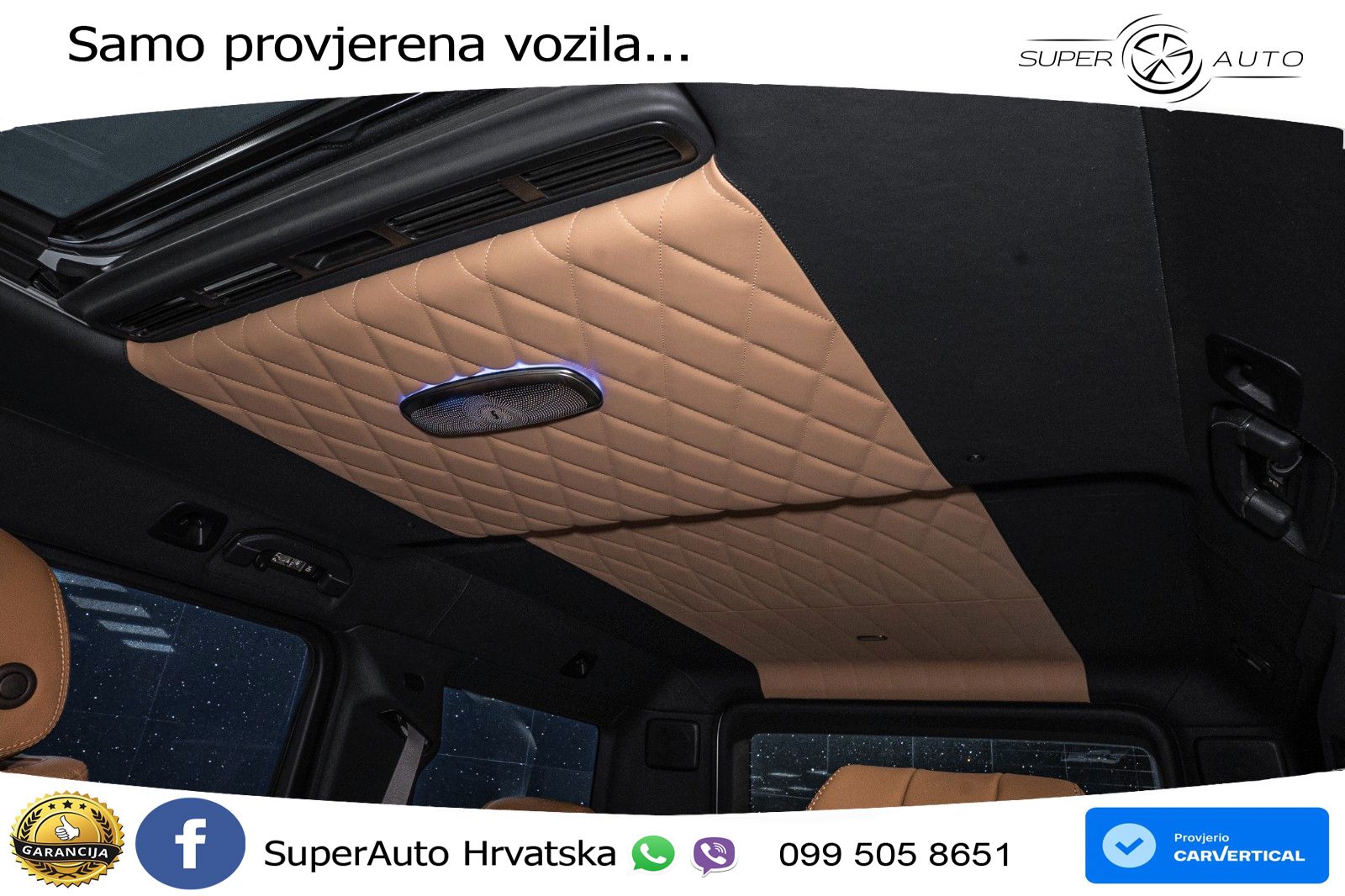 Mercedes AMG G 63 Long V8 (585 KS) 4MATIC 9G-TRONIC AMG SPEEDSHIFT TCT Superior LED+GR SJED+ACC