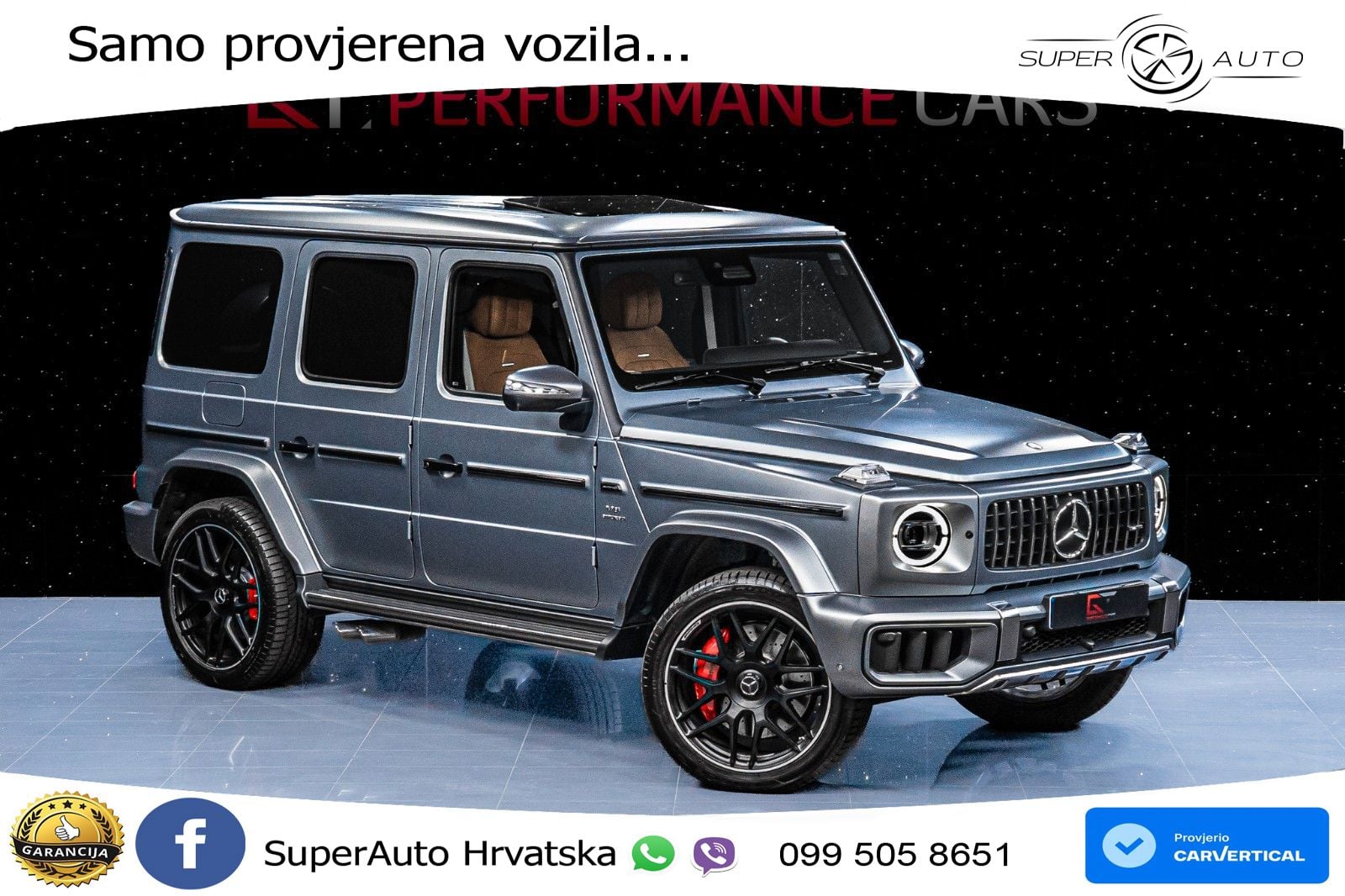 Mercedes AMG G 63 Long V8 (585 KS) 4MATIC 9G-TRONIC AMG SPEEDSHIFT TCT Superior LED+GR SJED+ACC