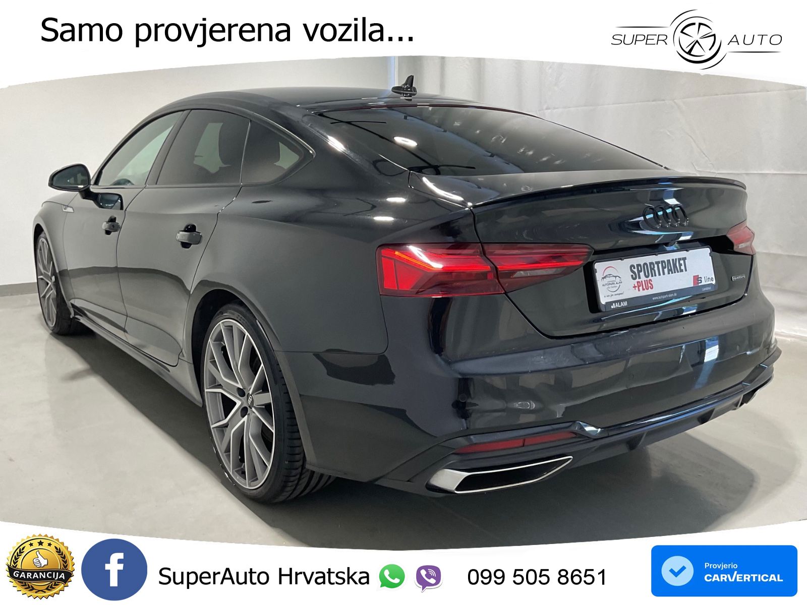 Audi A5 Sportback  40 TFSI (204 KS) quattro S tronic S line