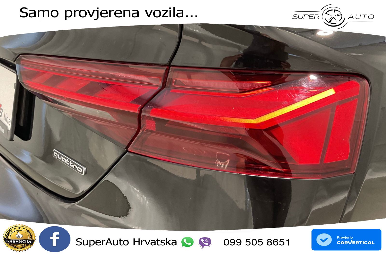 Audi A5 Sportback  40 TFSI (204 KS) quattro S tronic S line