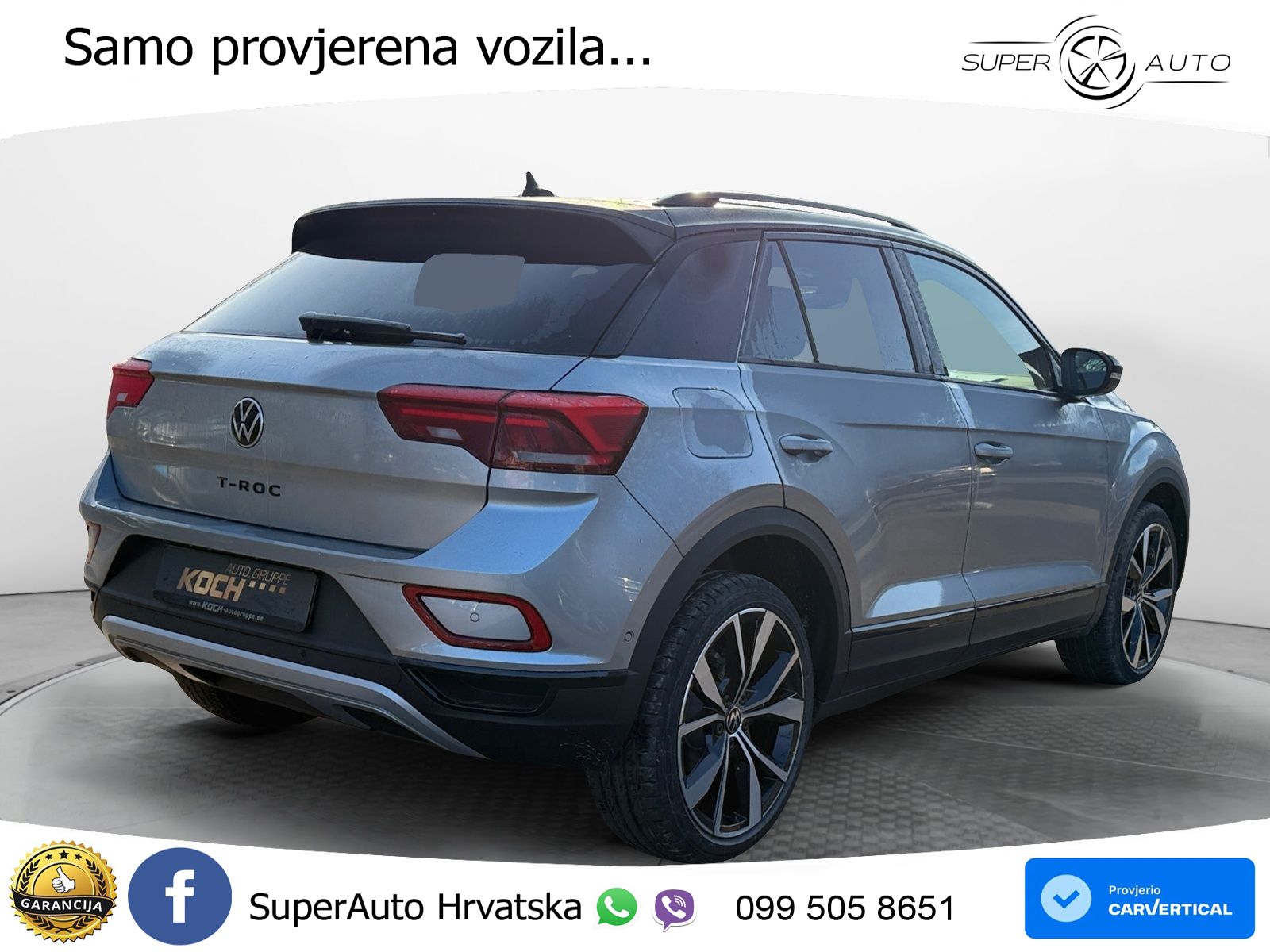 Volkswagen T-Roc I 2.0 TDI (150 KS) DSG LED+GR SJED+ACC