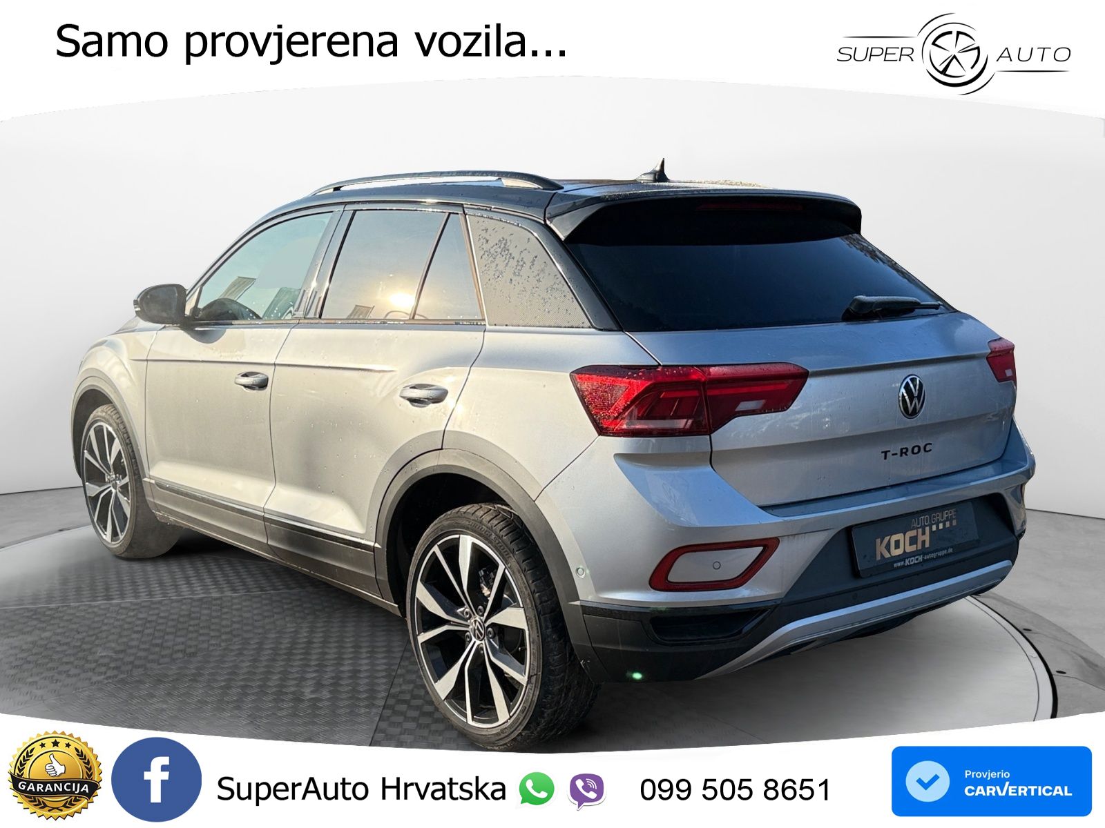 Volkswagen T-Roc I 2.0 TDI (150 KS) DSG LED+GR SJED+ACC