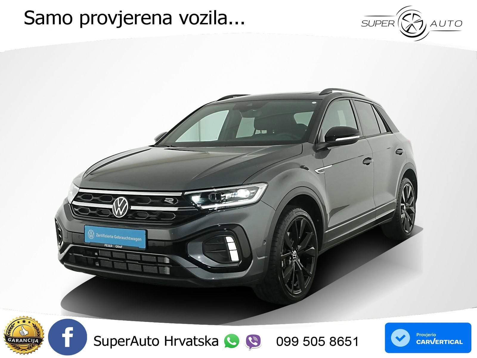 Volkswagen T-Roc I 2.0 TSI (190 KS) 4M DSG LED+GR SJED+ACC