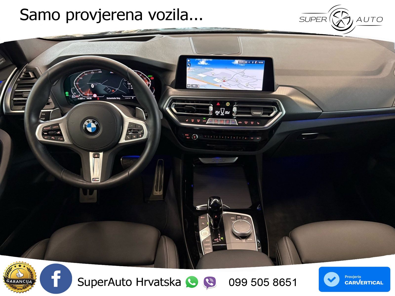 BMW X3 20d xDrive Steptronic M Sport LED+GR SJED+ACC