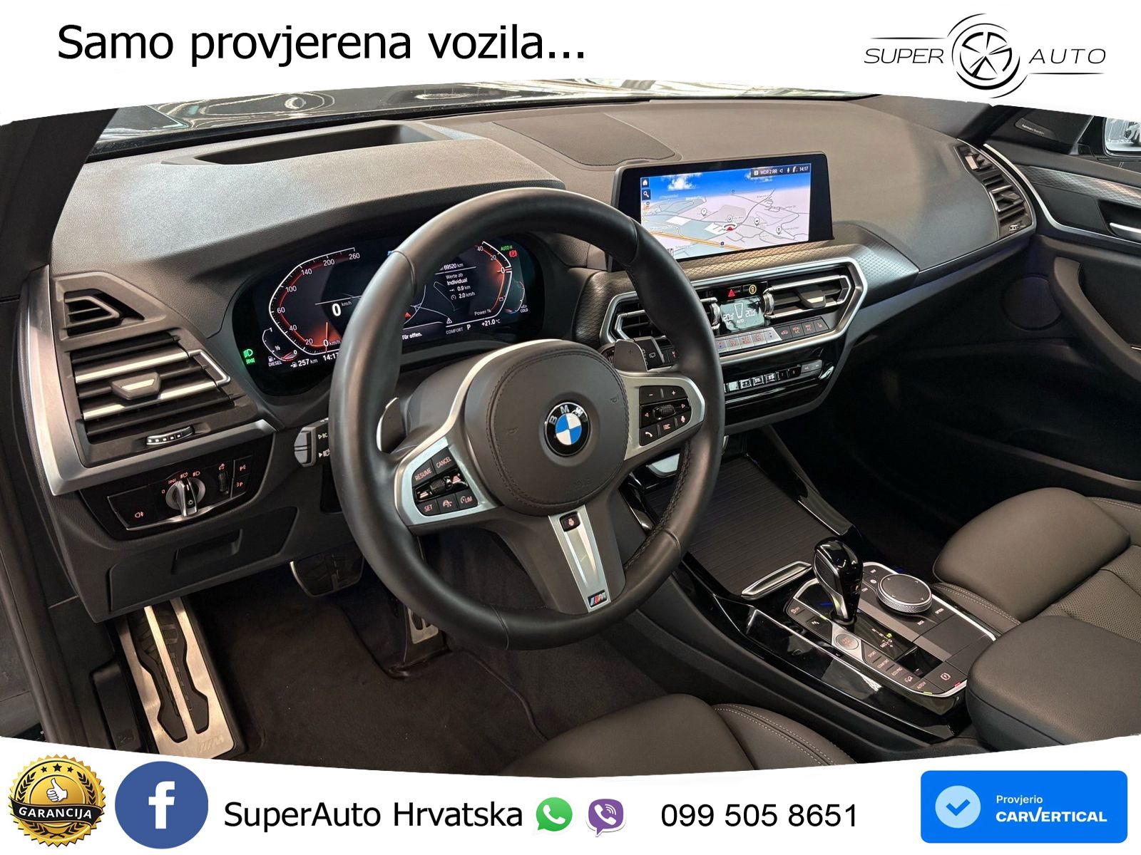 BMW X3 20d xDrive Steptronic M Sport LED+GR SJED+ACC