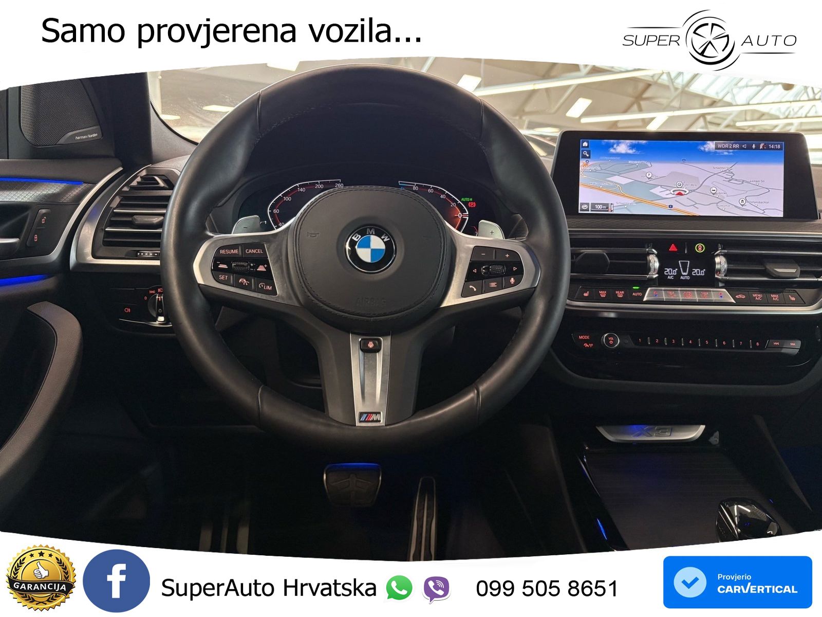 BMW X3 20d xDrive Steptronic M Sport LED+GR SJED+ACC