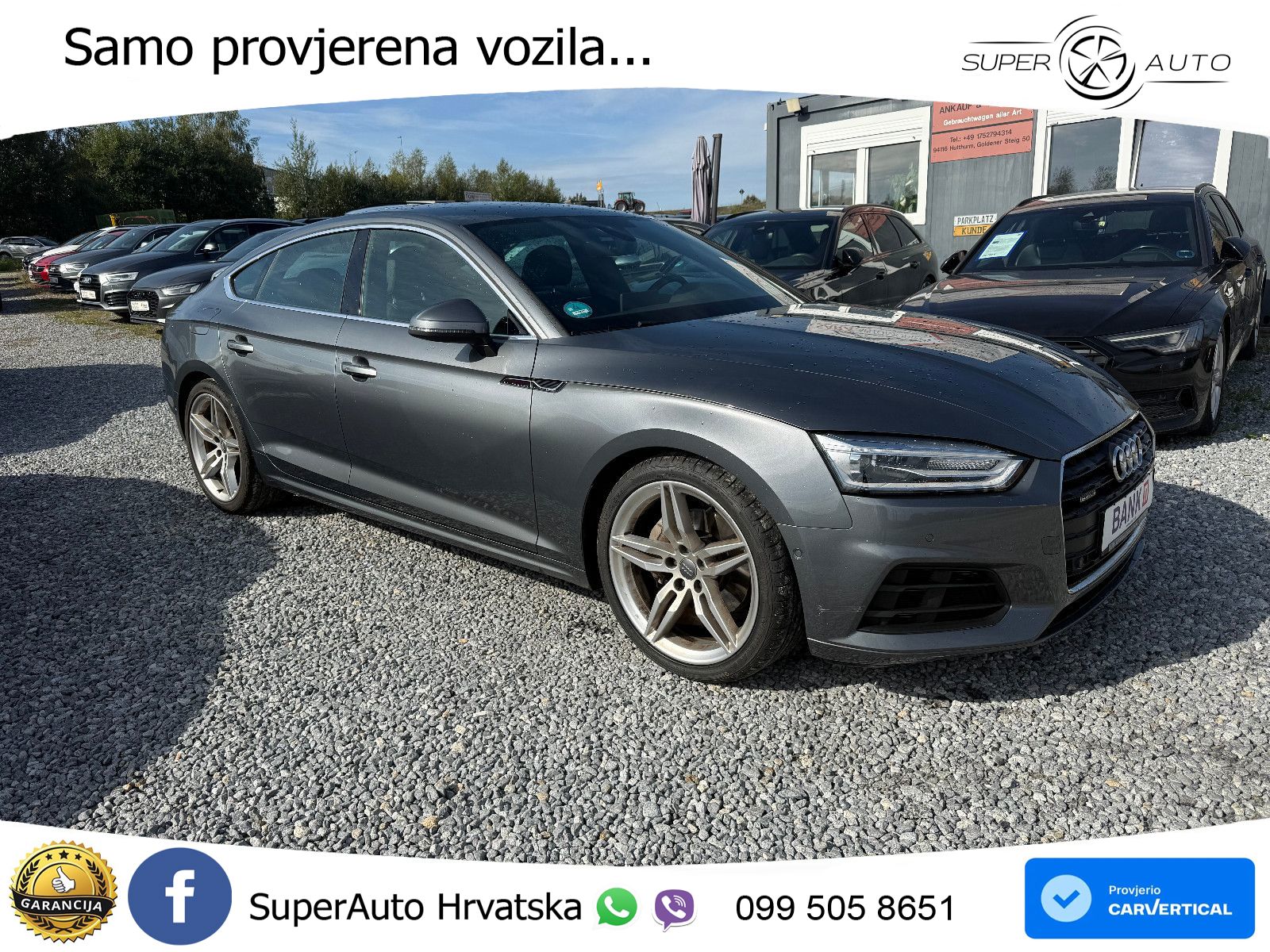 Audi A5 Sportback 40 TDI (190 KS) quattro ultra S tronic