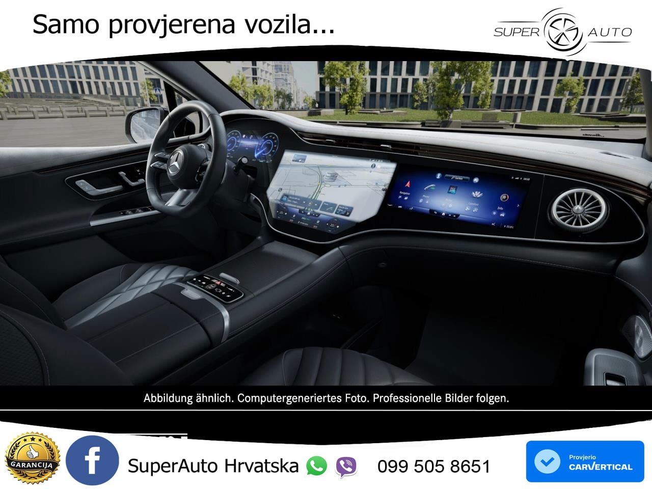 Mercedes EQE SUV 350 100 kWh (292 KS) 4MATIC AMG ZRAČNI+ACC+GR SJED+360+PANO