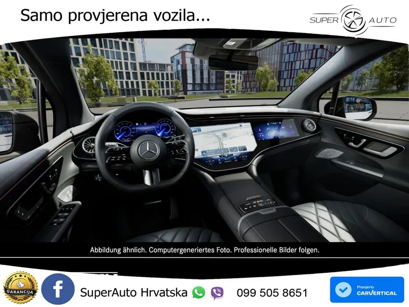 Mercedes EQE SUV 350 100 kWh (292 KS) 4MATIC AMG ZRAČNI+ACC+GR SJED+360+PANO