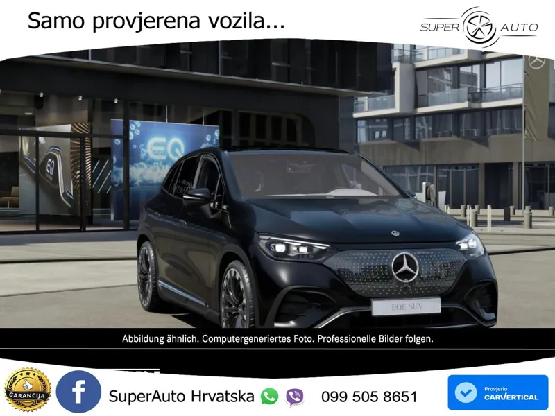 Mercedes EQE SUV 350 100 kWh (292 KS) 4MATIC AMG ZRAČNI+ACC+GR SJED+360+PANO