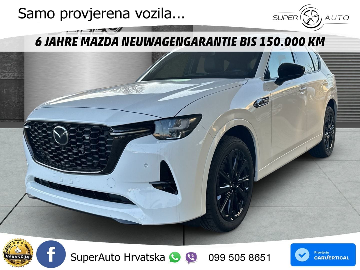 Mazda CX-60 2.5 e-Skyactiv (328 KS) AWD Automatic MATRIX+GR SJED+KAM