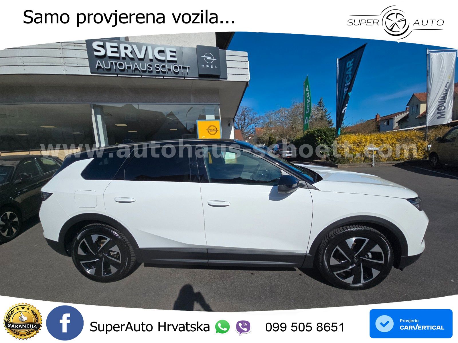 Opel Grandland 1.2 Turbo (145 KS) Hybrid eDCT GS LED+GR SJED+ACC