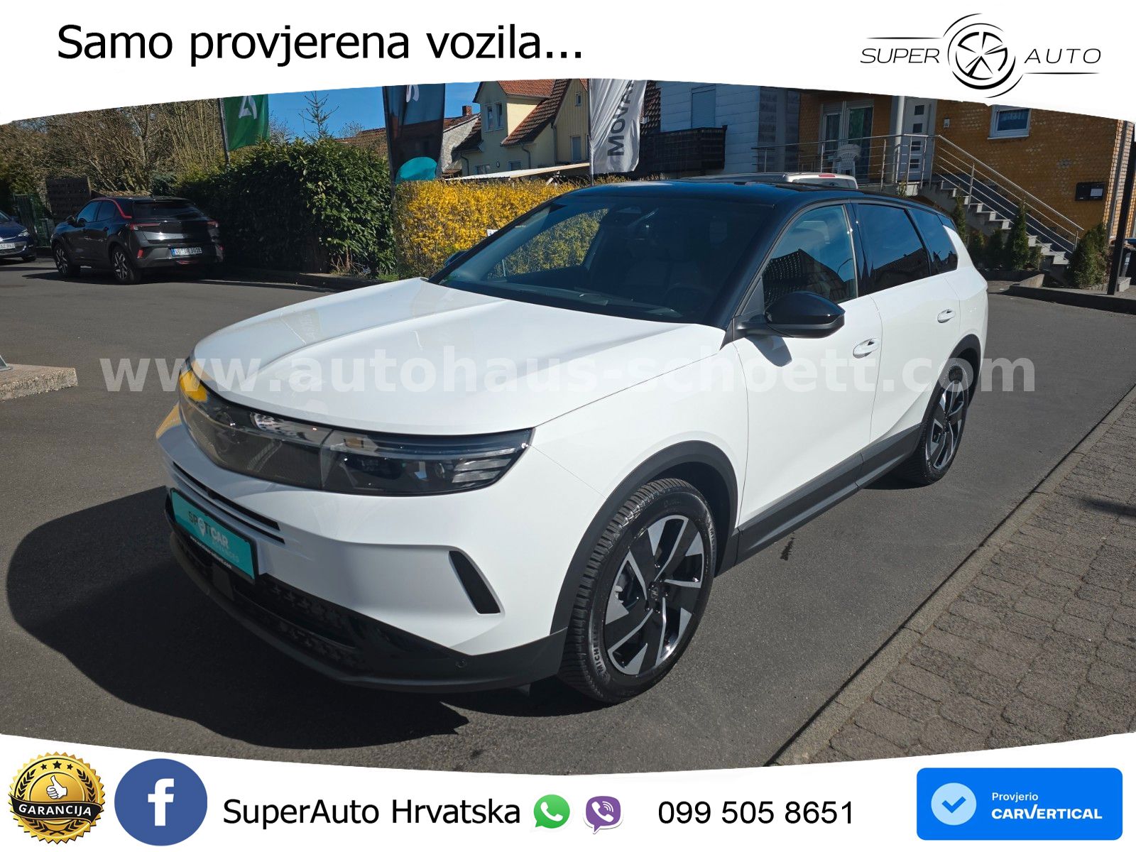Opel Grandland 1.2 Turbo (145 KS) Hybrid eDCT GS LED+GR SJED+ACC