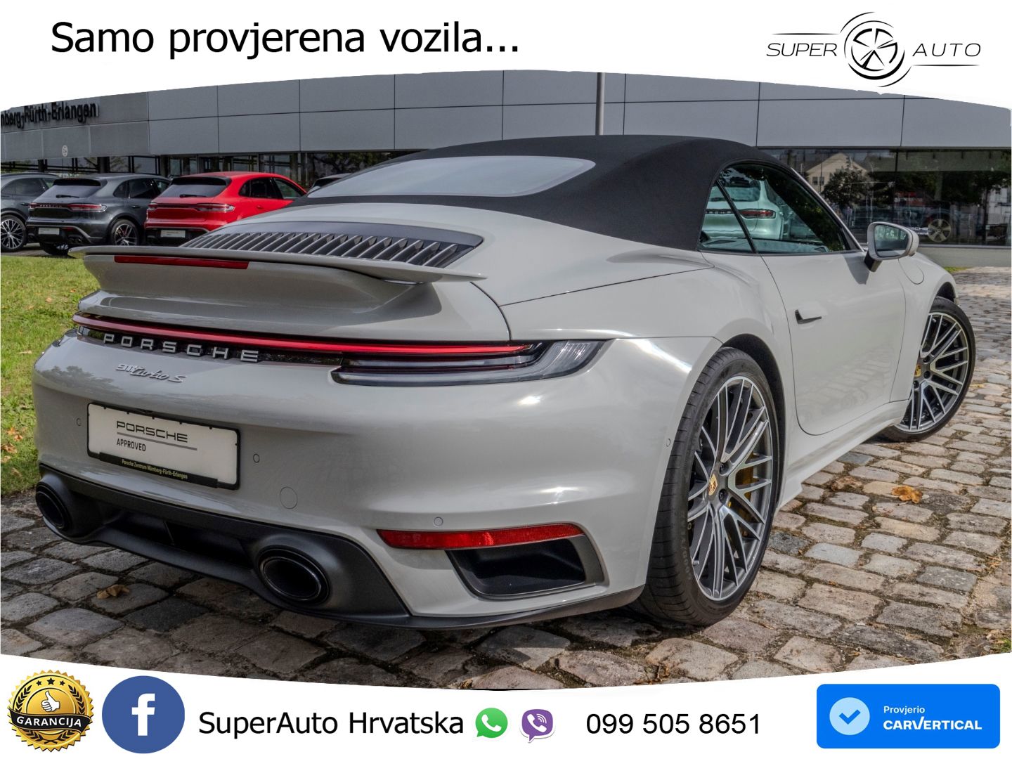 Porsche 911 Turbo S Cabriolet 3.8 (650 KS) PDK LED+GR SJED+ACC