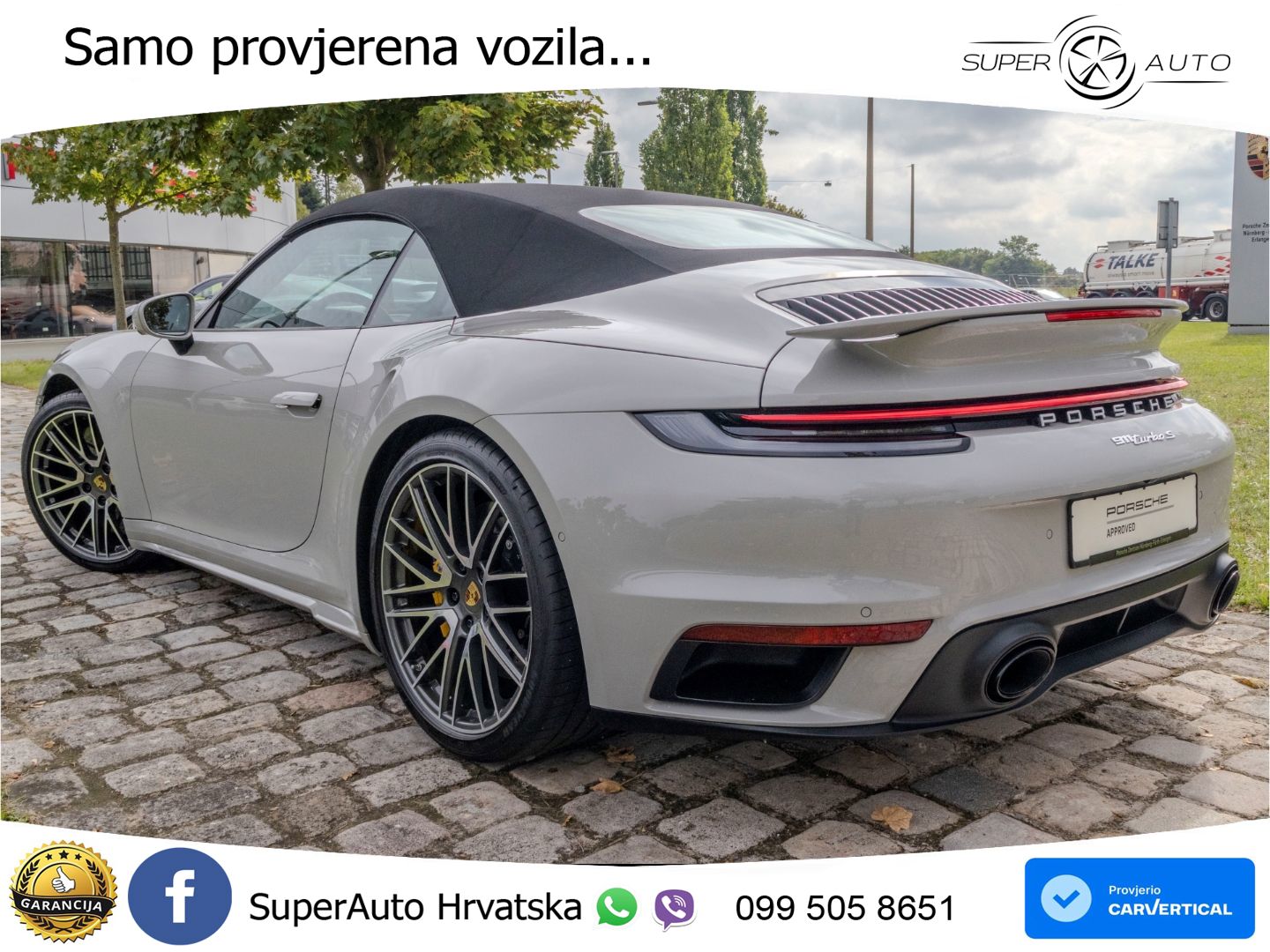 Porsche 911 Turbo S Cabriolet 3.8 (650 KS) PDK LED+GR SJED+ACC