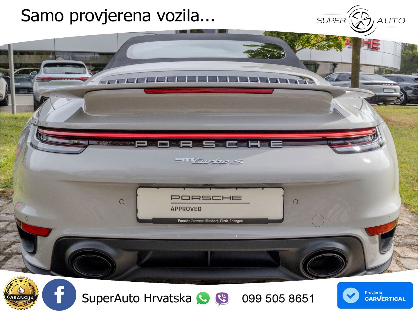 Porsche 911 Turbo S Cabriolet 3.8 (650 KS) PDK LED+GR SJED+ACC