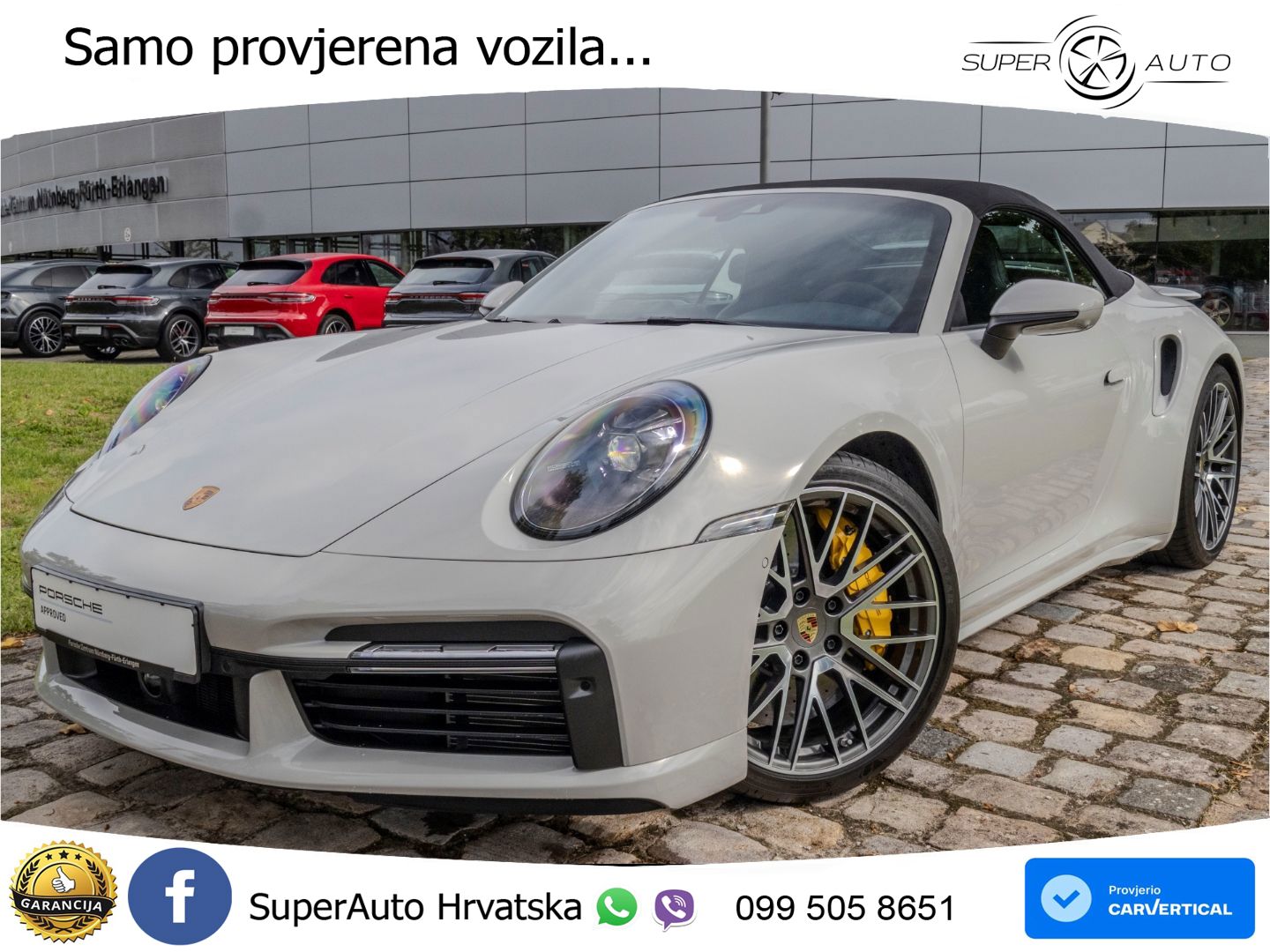 Porsche 911 Turbo S Cabriolet 3.8 (650 KS) PDK LED+GR SJED+ACC