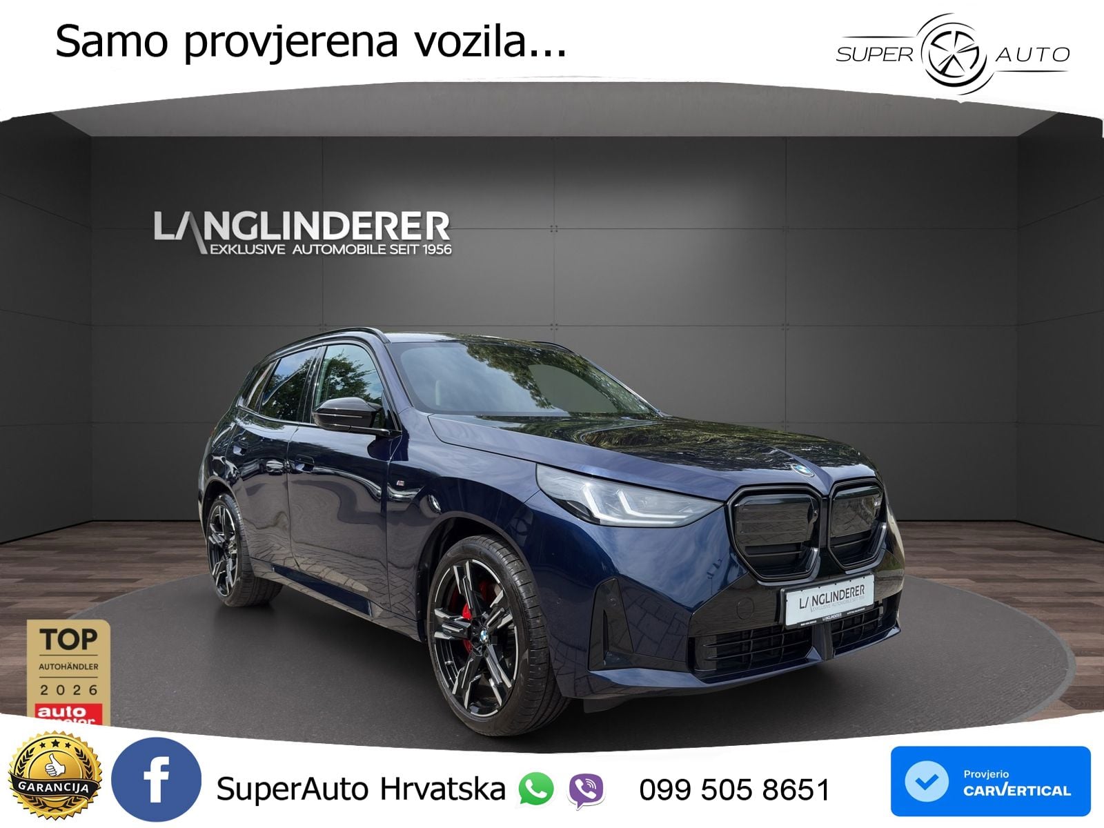BMW X3 M50 xDrive Steptronic M Sport LED+GR SJED+ACC