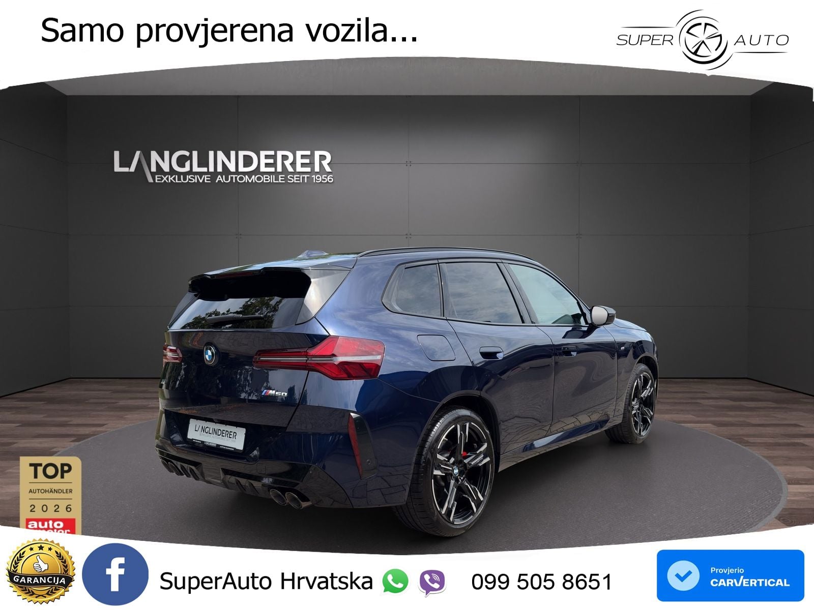 BMW X3 M50 xDrive Steptronic M Sport LED+GR SJED+ACC