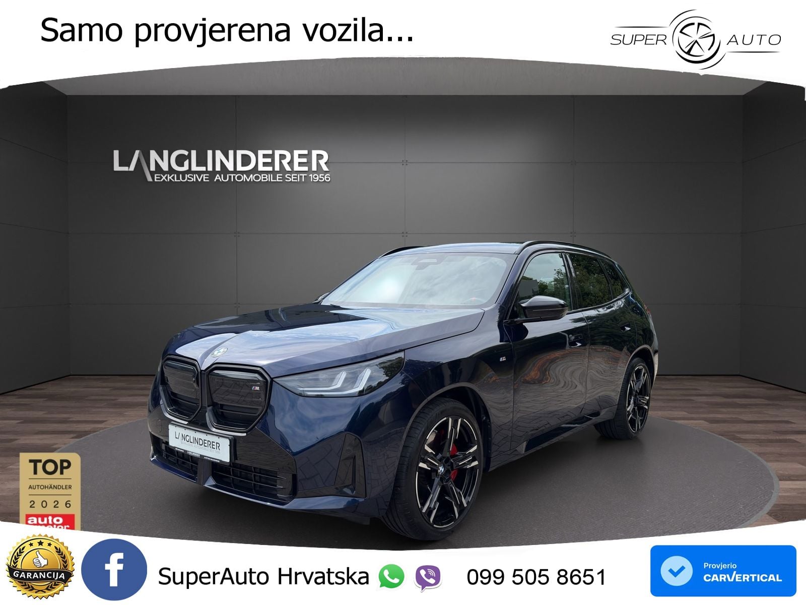 BMW X3 M50 xDrive Steptronic M Sport LED+GR SJED+ACC