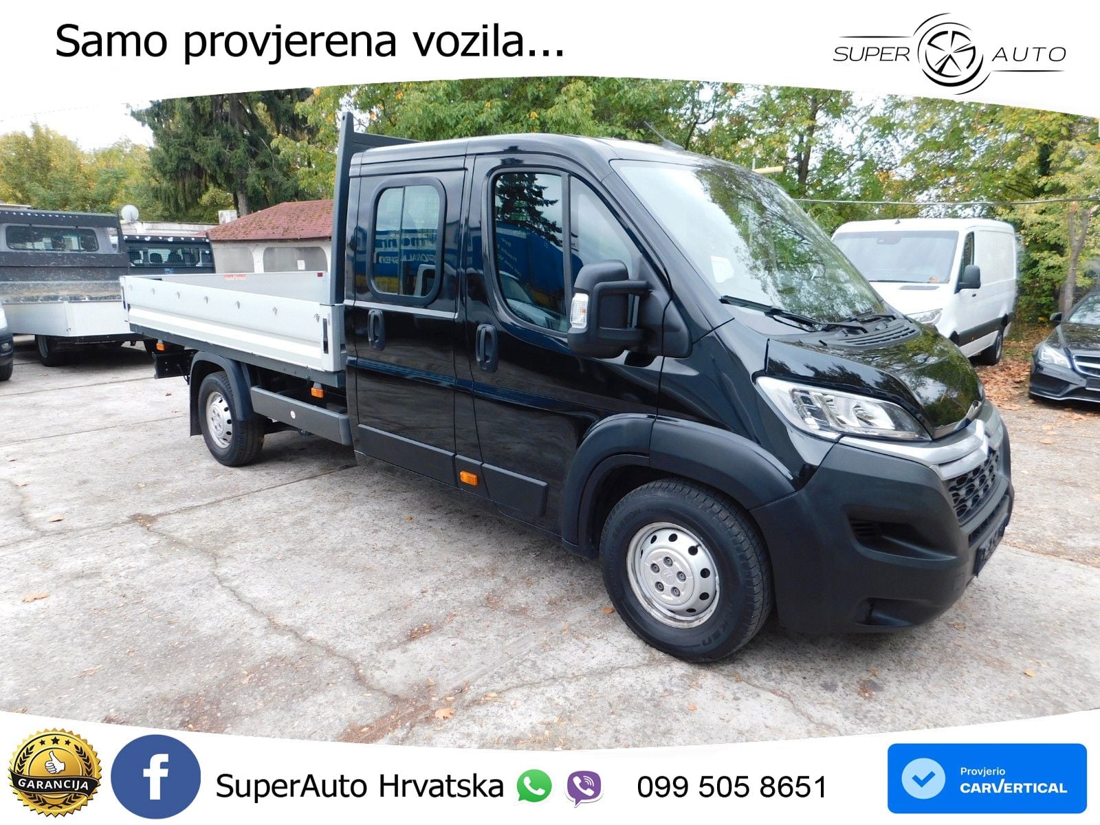 Citroën Jumper Maxi Pritsche Doka 28.467 Km!! 140 KS