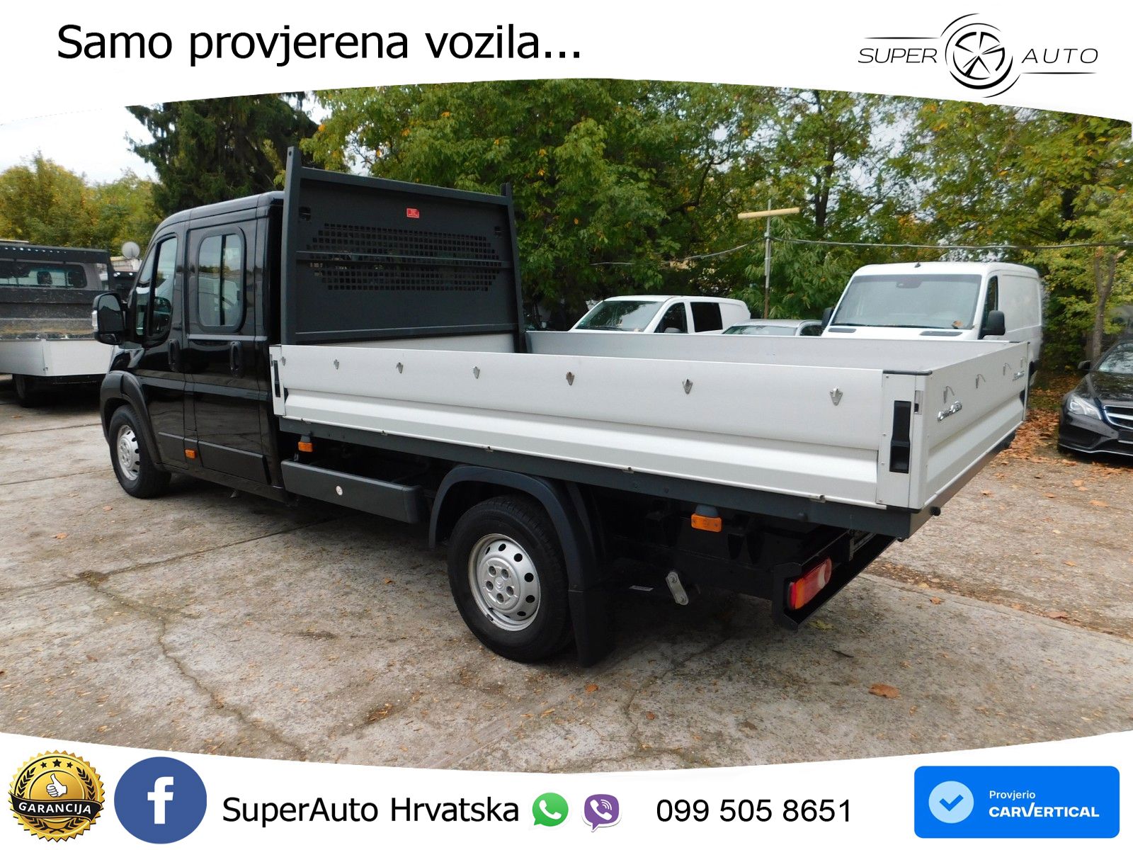 Citroën Jumper Maxi Pritsche Doka 28.467 Km!! 140 KS