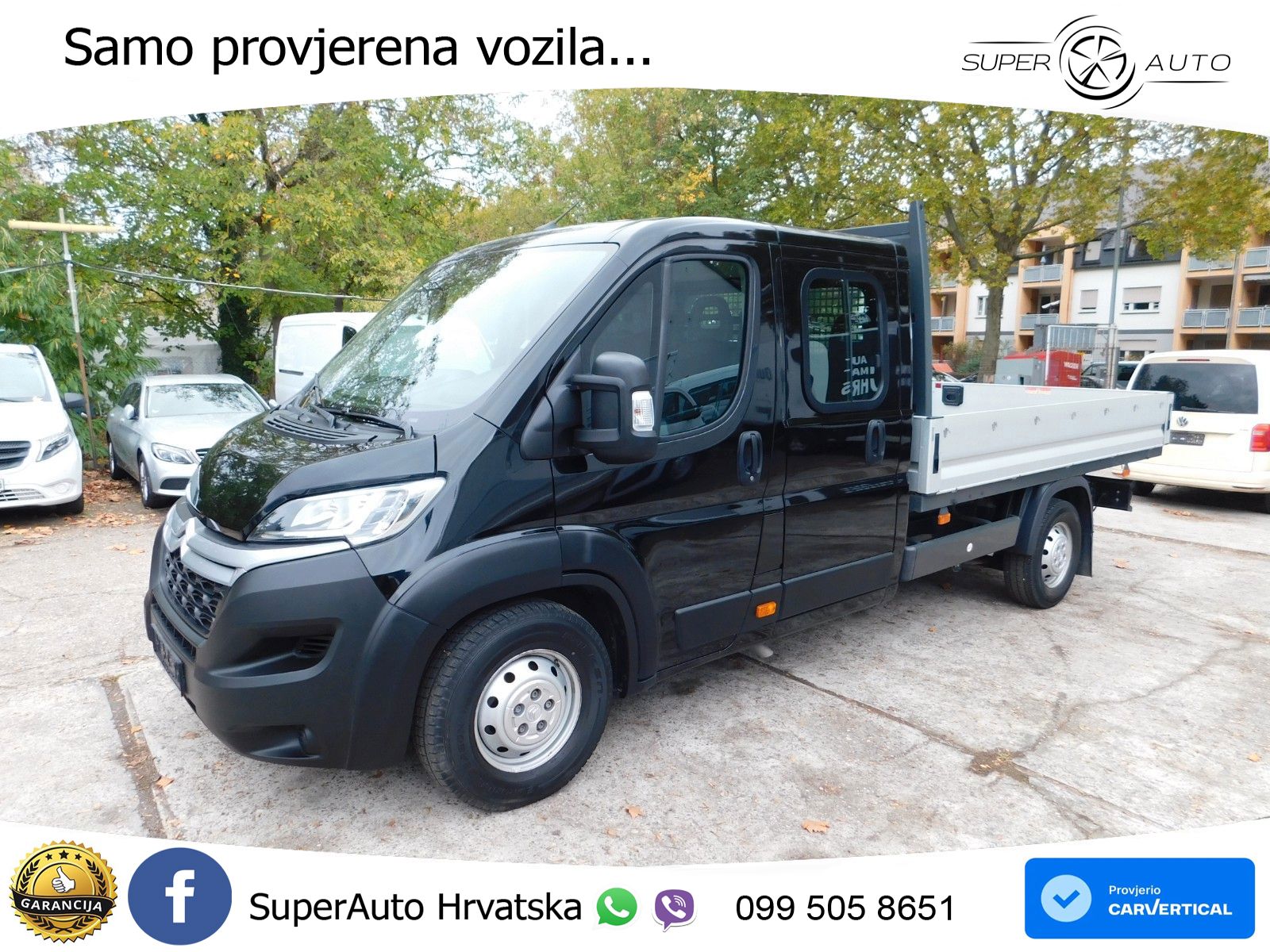 Citroën Jumper Maxi Pritsche Doka 28.467 Km!! 140 KS