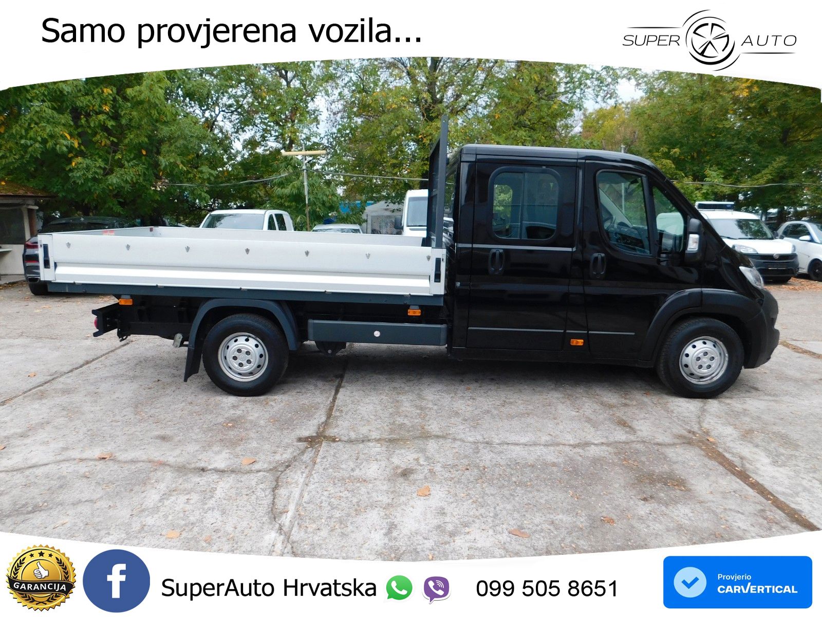 Citroën Jumper Maxi Pritsche Doka 28.467 Km!! 140 KS