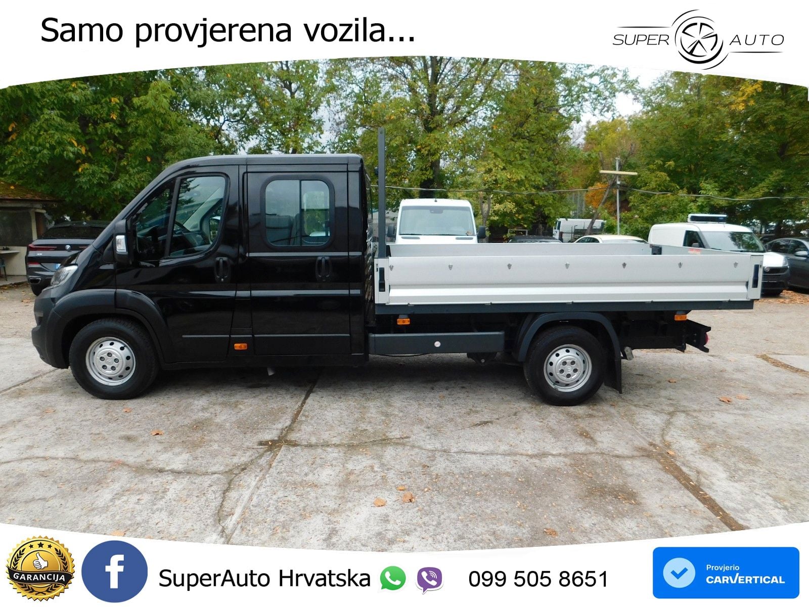 Citroën Jumper Maxi Pritsche Doka 28.467 Km!! 140 KS