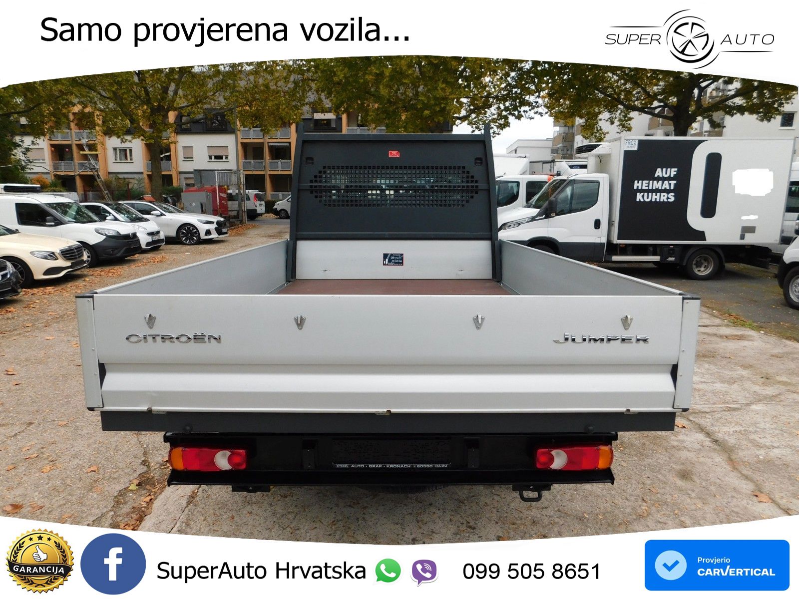 Citroën Jumper Maxi Pritsche Doka 28.467 Km!! 140 KS