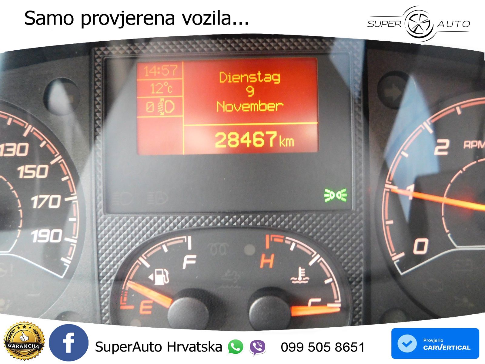 Citroën Jumper Maxi Pritsche Doka 28.467 Km!! 140 KS