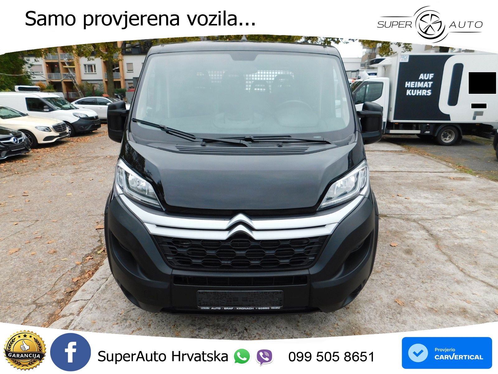 Citroën Jumper Maxi Pritsche Doka 28.467 Km!! 140 KS