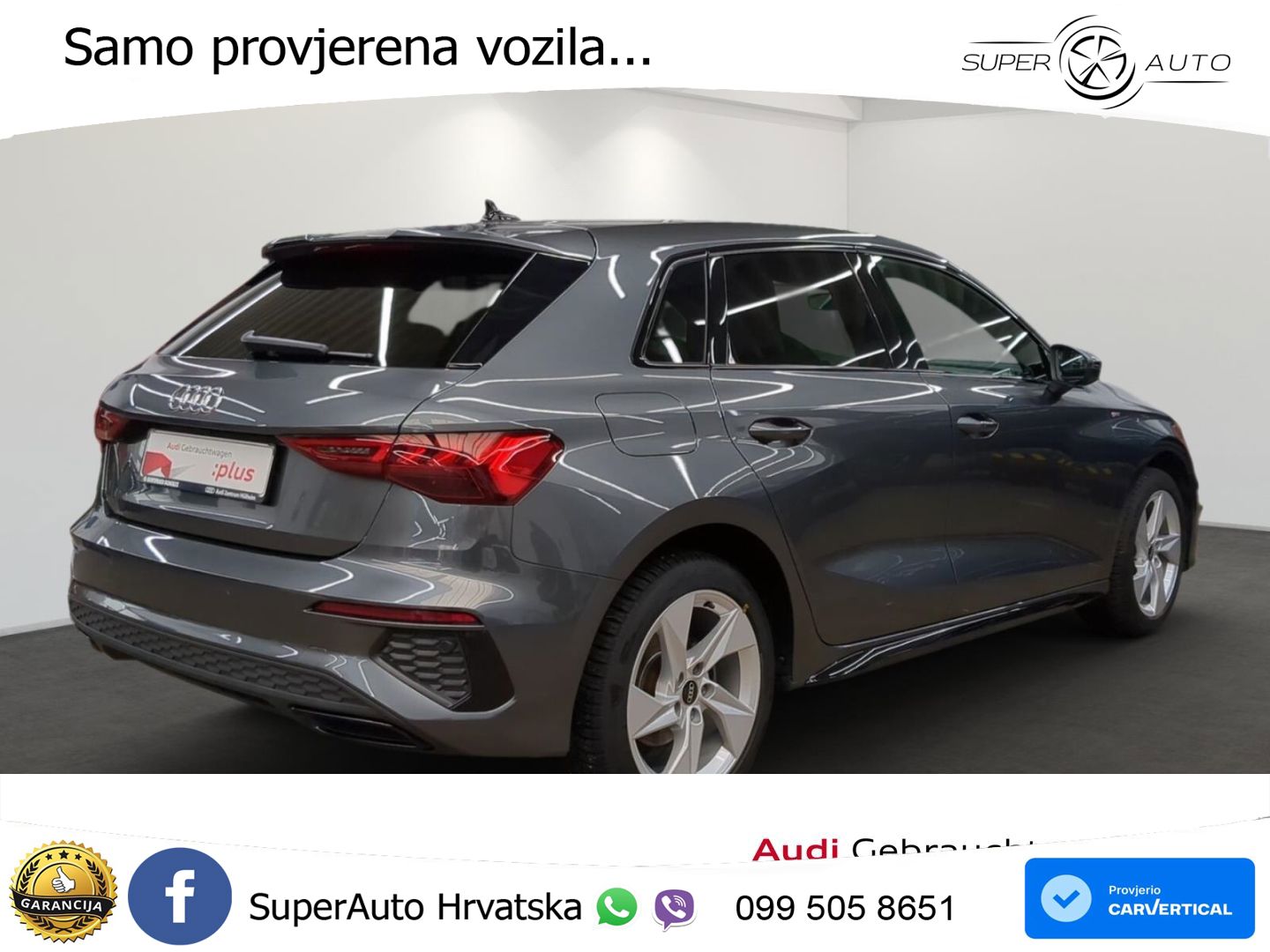 Audi A3 40 TFSIe (204 KS) S tronic S line